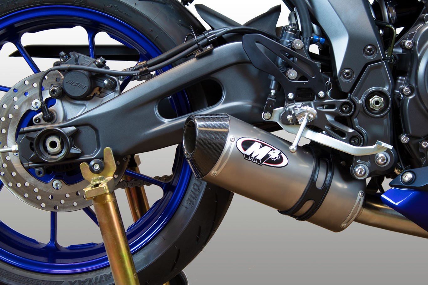 M4 Full System with Titanium Canister Yamaha R7 2021 2023 YA6816